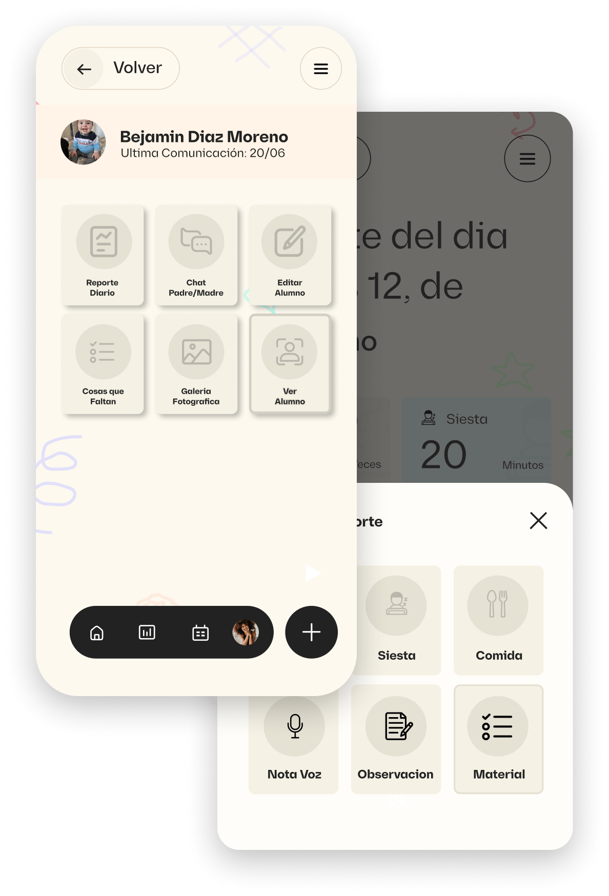 Aplicación Boolu en tablet